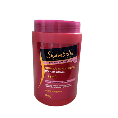 Shambelle Neutralizante Universal Restauração Hidrata 3 Em 1 - 1kg